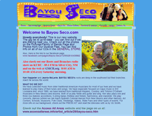 Tablet Screenshot of bayouseco.com